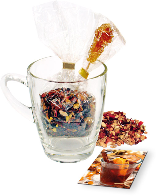 Weihnachts-Teeglas